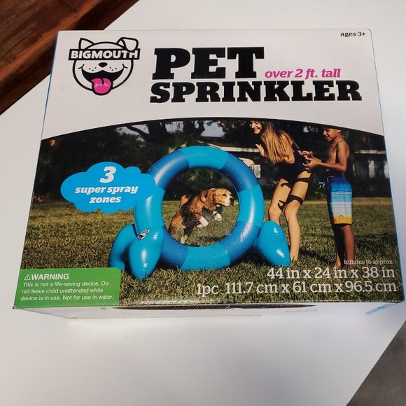 BigMouth Dog Bigmouth Large Hoop Pet Sprinkler 2 Foot Tall 3 Super